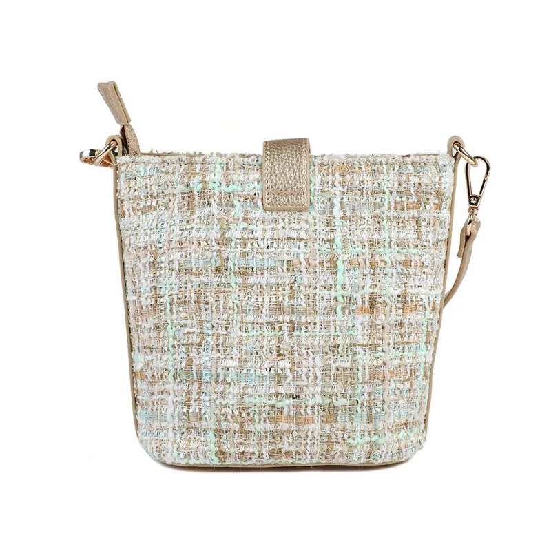 Woven Cross-Body Bag - RIM39003 / 325 286 - Beige Multi