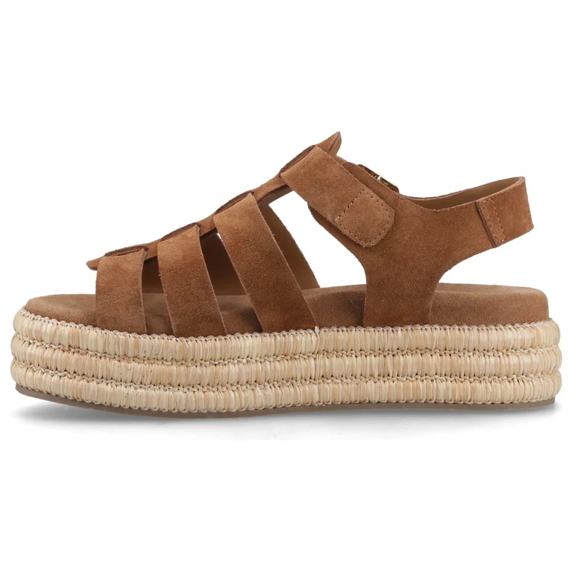 Hush Puppies Rosetta Gladiator-Sandalen für Damen | Hellbraun