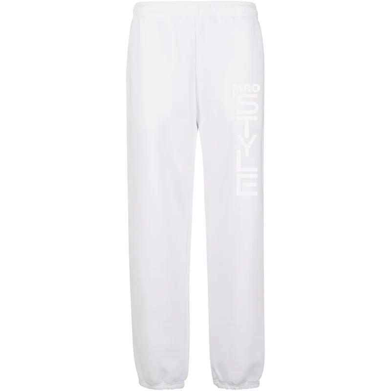 Sweatpants Jogginghose - Miro Style Long Print White