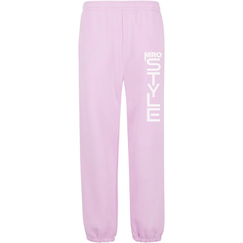 Sweatpants Jogginghose - Miro Style Long Print White