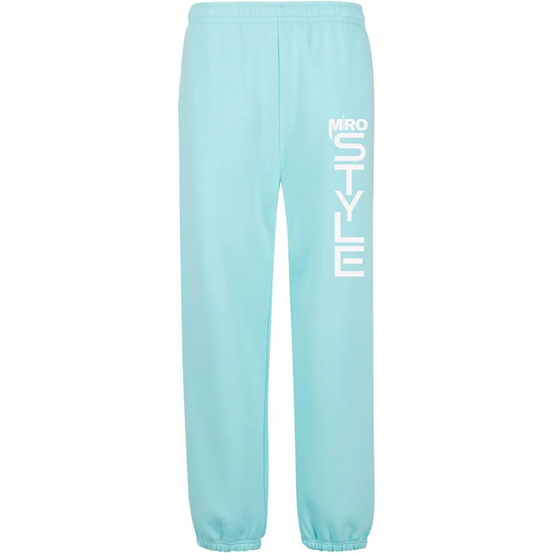 Sweatpants Jogginghose - Miro Style Long Print White