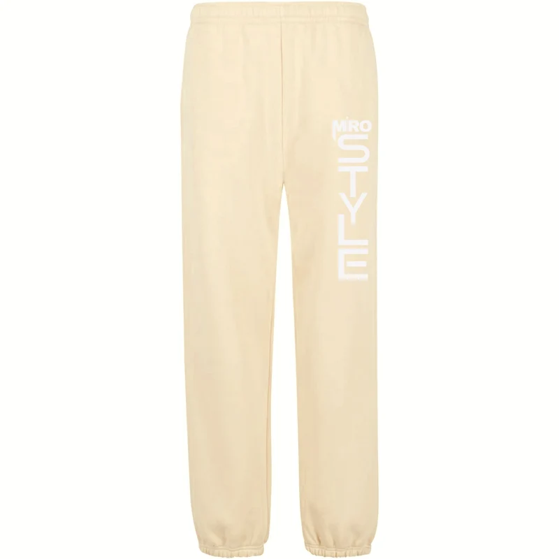 Sweatpants Jogginghose - Miro Style Long Print White