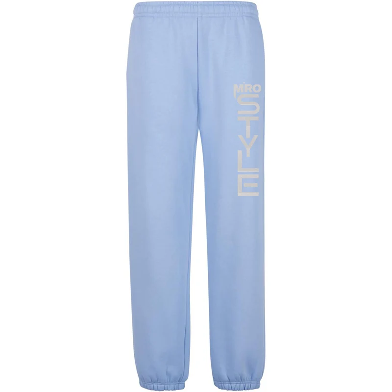 Sweatpants Jogginghose - Miro Style Long Print White