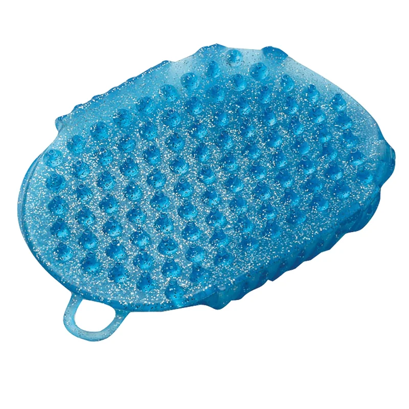 Glitter doppelseitiger Massagehandschuh Einheitsgröße