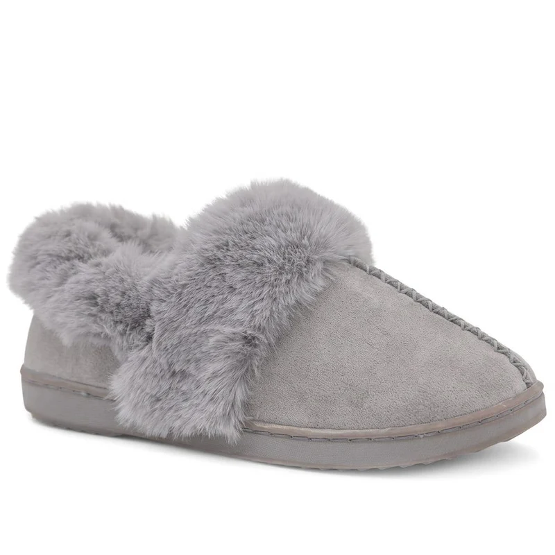 Luxury Faux Fur Full Slippers - GALOP44002 / 330 001