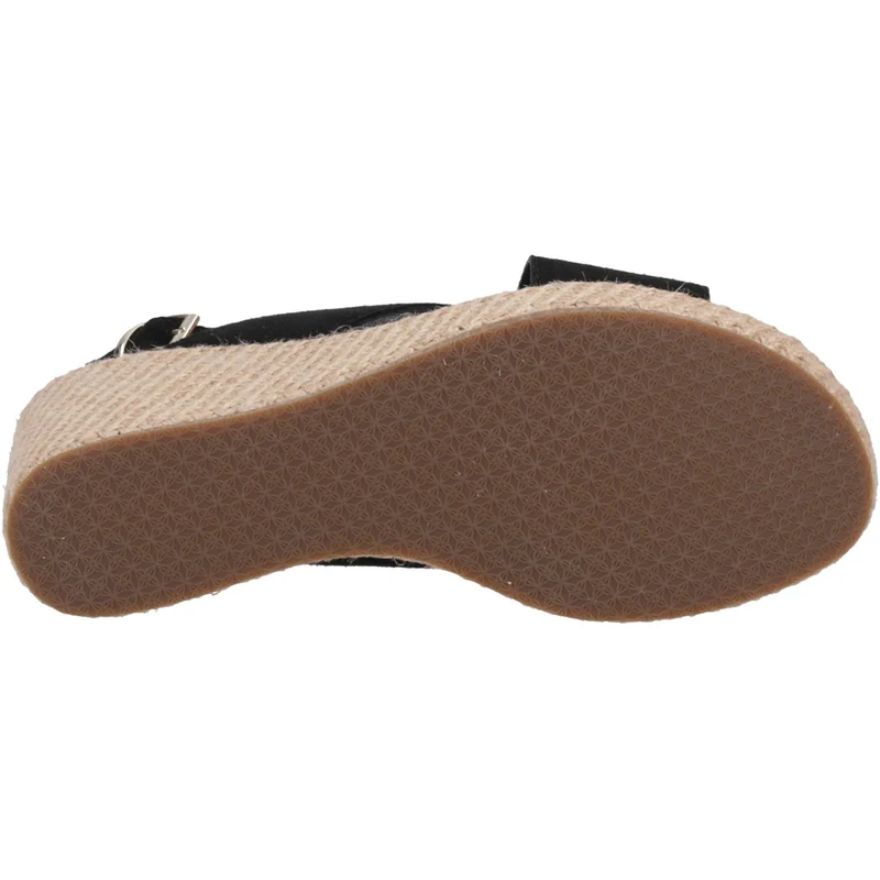 Hush Puppies Perrie Keilsandalen für Damen | Schwarz