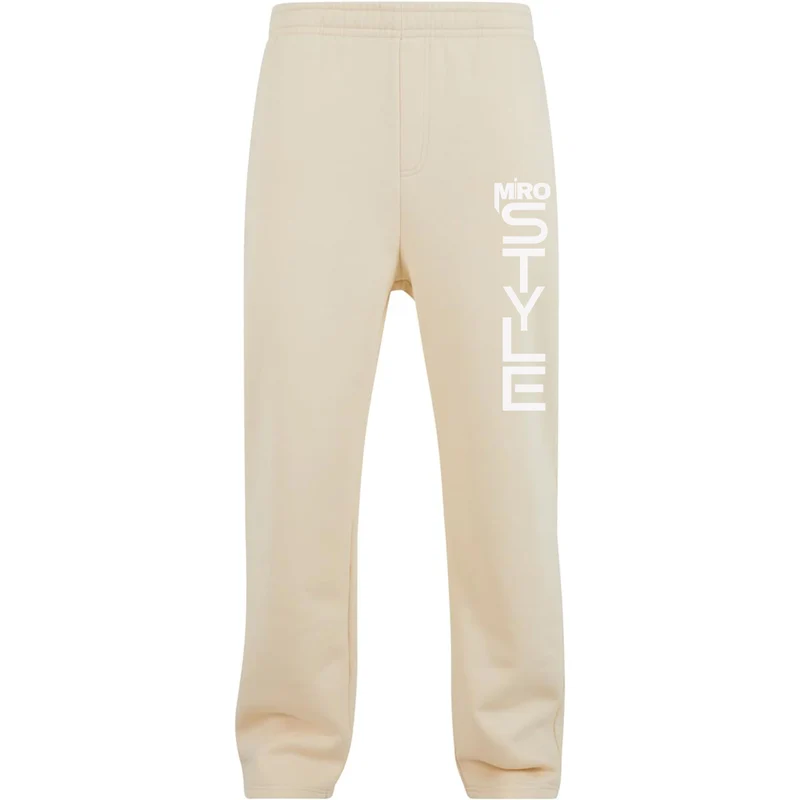 Trackpants Jogginghose - Miro Style - Long Print White