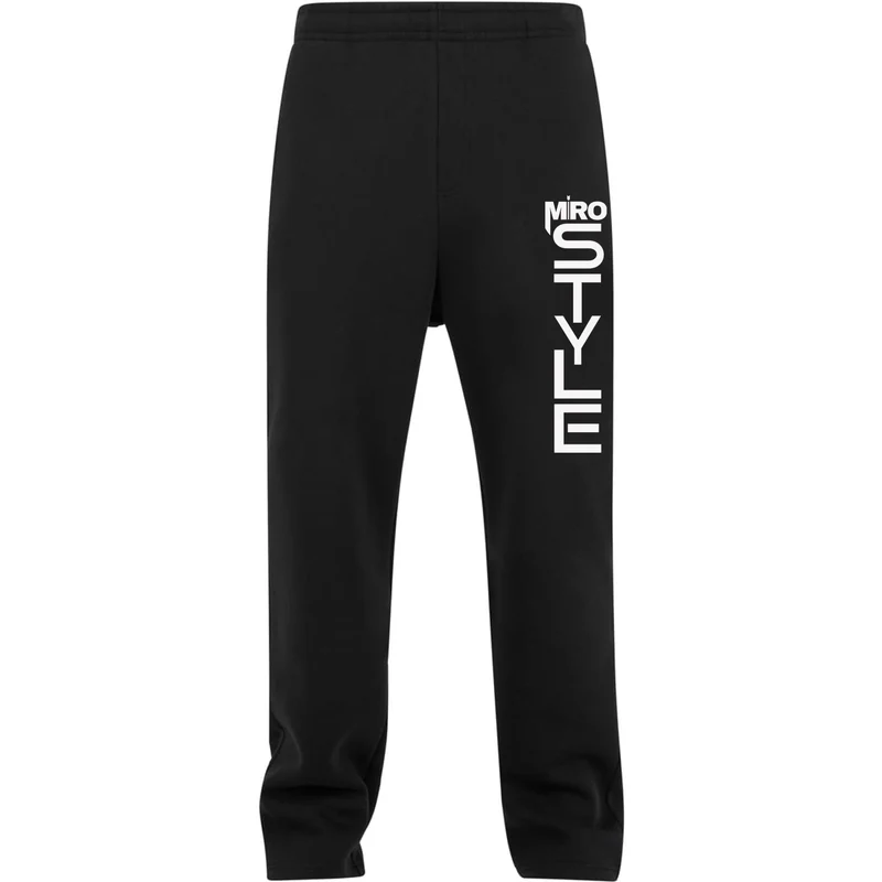 Trackpants Jogginghose - Miro Style - Long Print White