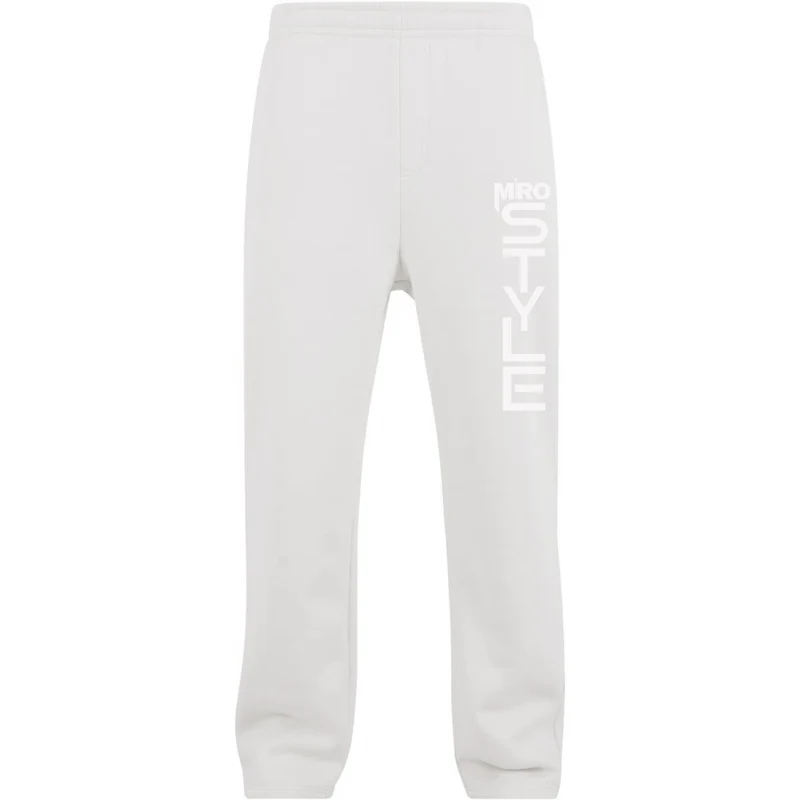 Trackpants Jogginghose - Miro Style - Long Print White