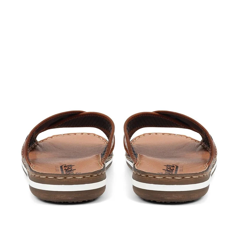 Mule Slider Sandals - RKR37518 / 323 371 - Brown