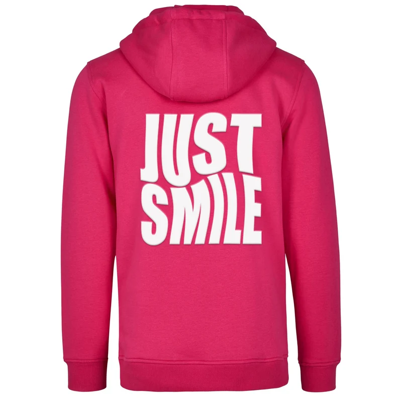Hoodie - Just Smile - 3D Druck