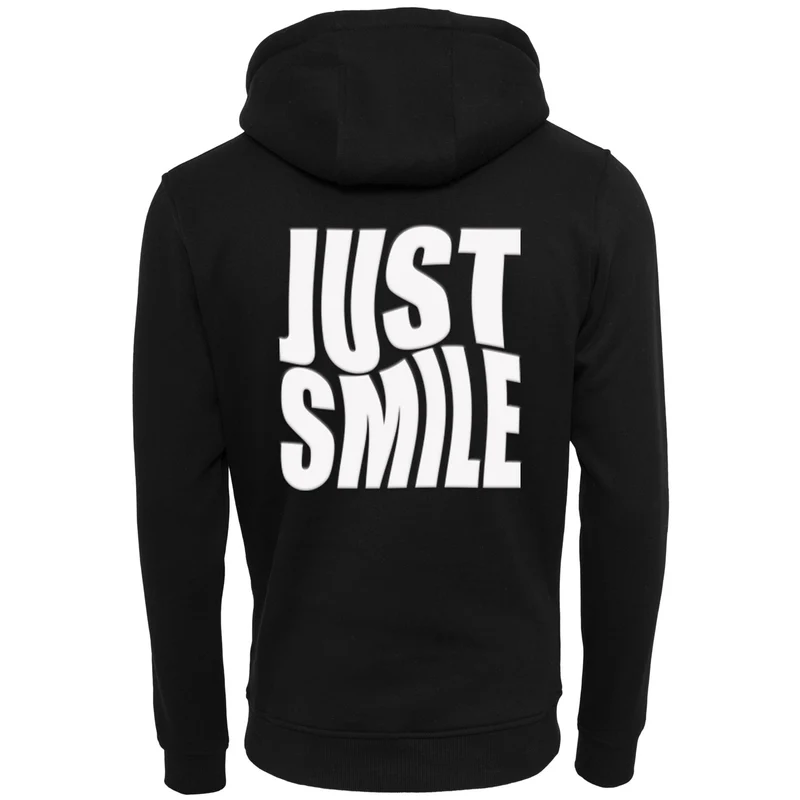 Hoodie - Just Smile - 3D Druck