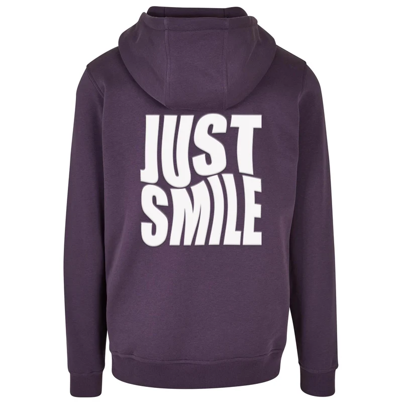 Hoodie - Just Smile - 3D Druck