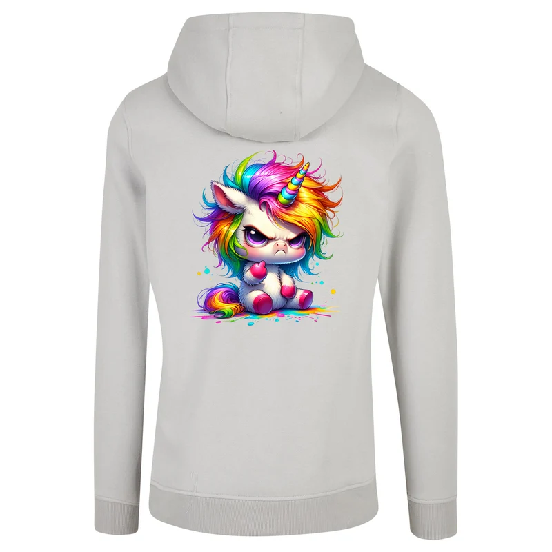 ZIP Hoodie - Einhorn (ohne Spruch)