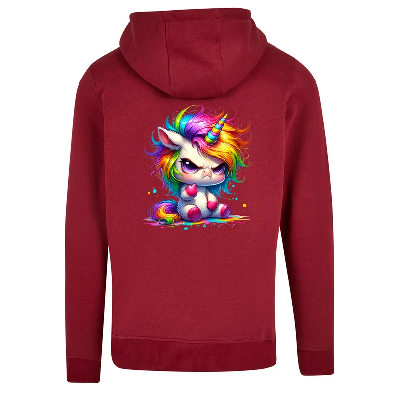 ZIP Hoodie - Einhorn (ohne Spruch)