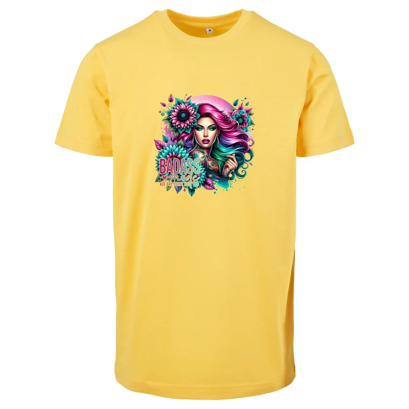Badass Woman T-Shirt – Damen Shirt mit starkem Fashion-Print