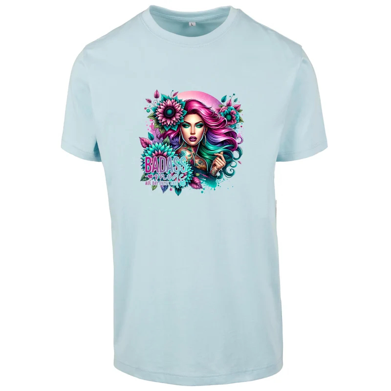 Badass Woman T-Shirt – Damen Shirt mit starkem Fashion-Print