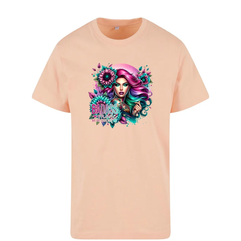 Badass Woman T-Shirt – Damen Shirt mit starkem Fashion-Print