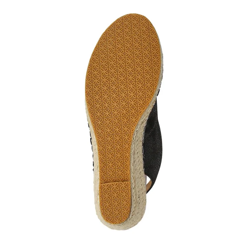 Wedge-Heeled Espadrilles - WBINS41093 / 327 260 - Black