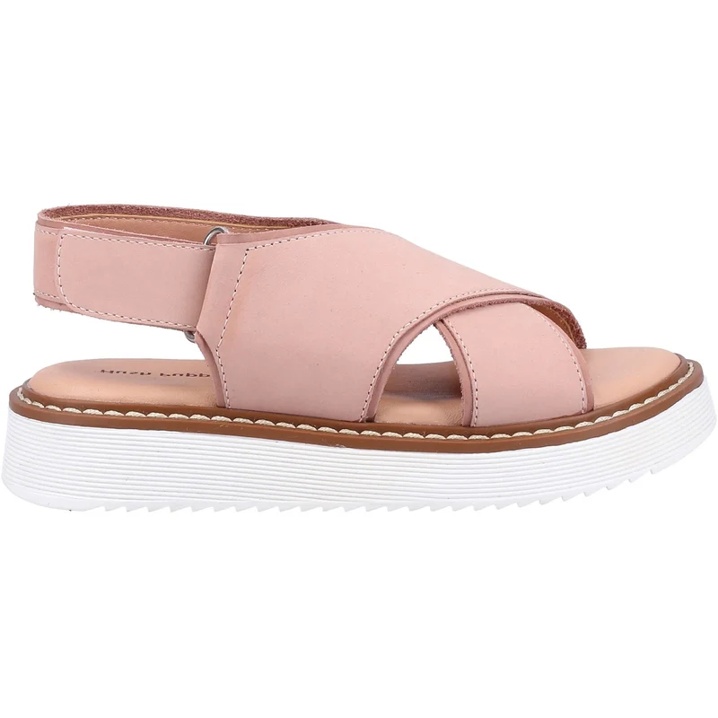 Hush Puppies Mädchen-Clarissa-Ledersandale – Hellrosa