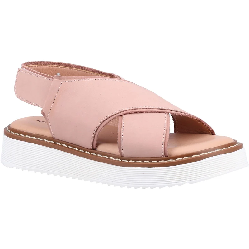 Hush Puppies Mädchen-Clarissa-Ledersandale – Hellrosa