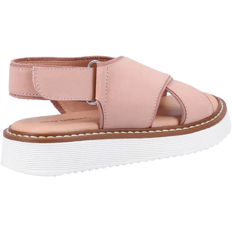 Hush Puppies Mädchen-Clarissa-Ledersandale – Hellrosa