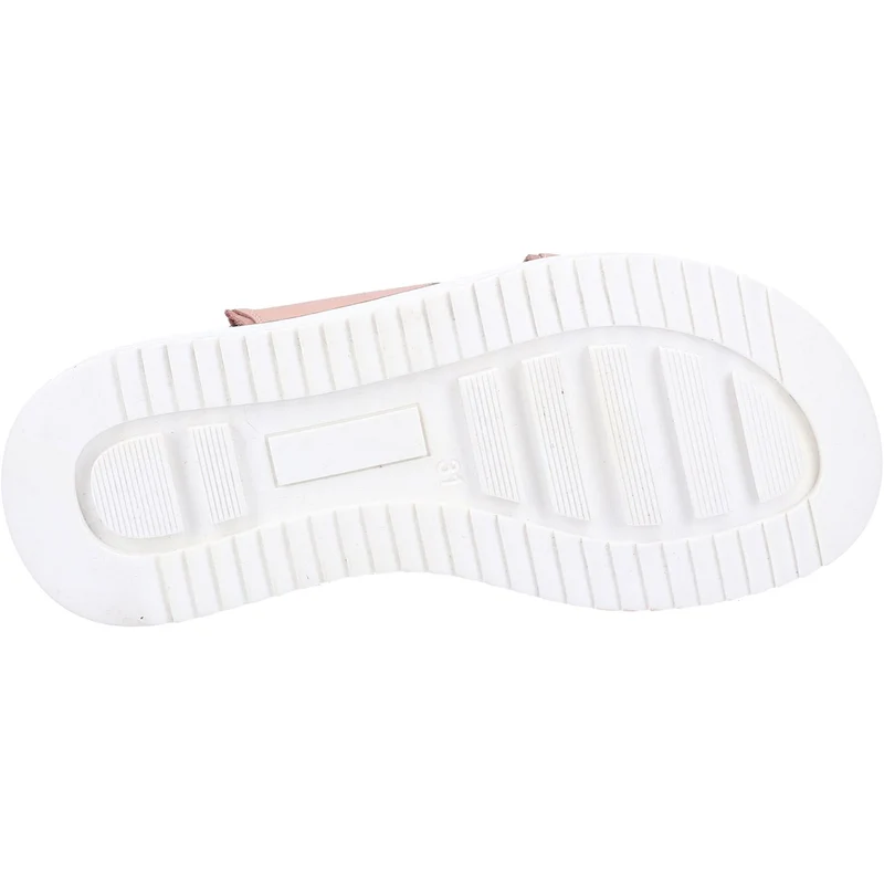 Hush Puppies Mädchen-Clarissa-Ledersandale – Hellrosa