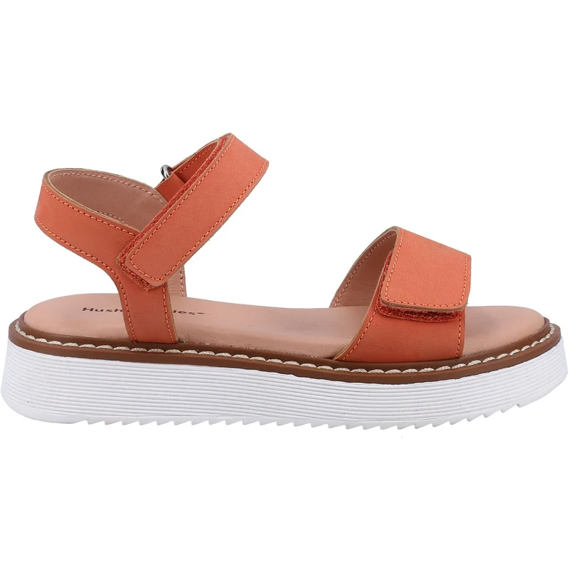 Hush Puppies Cassie Ledersandalen für Mädchen – Orange