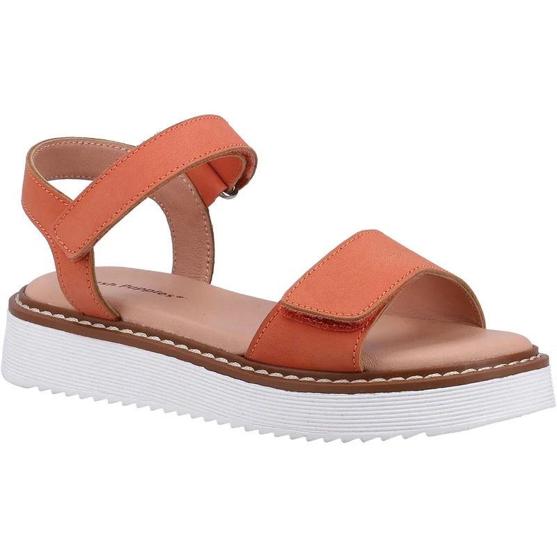 Hush Puppies Cassie Ledersandalen für Mädchen – Orange