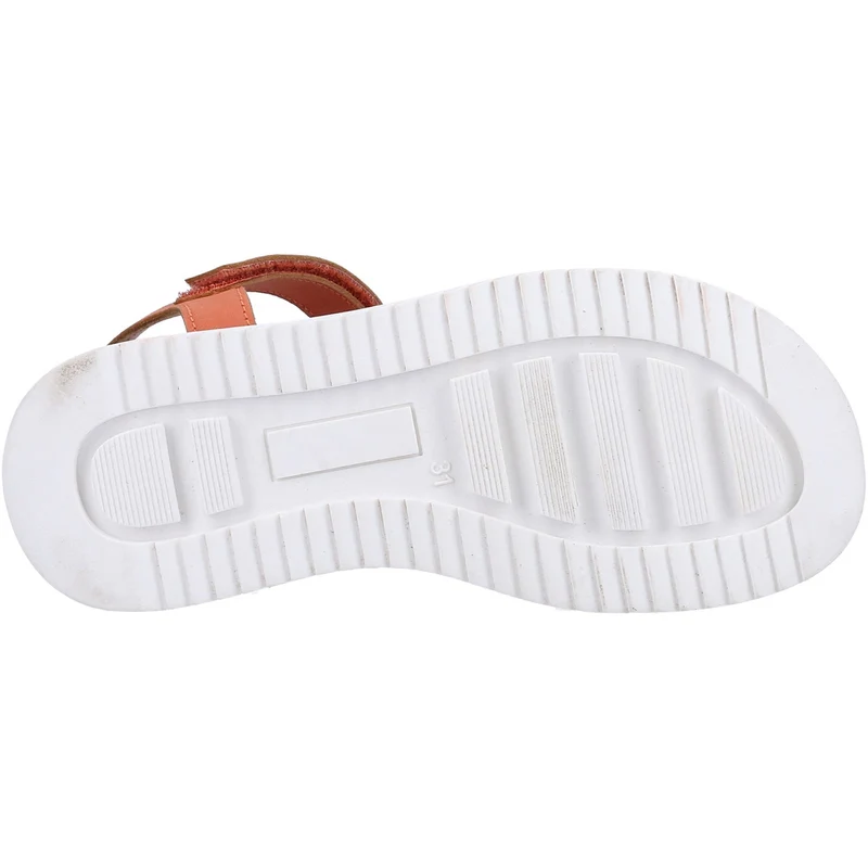 Hush Puppies Cassie Ledersandalen für Mädchen – Orange