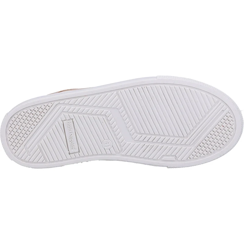 Hush Puppies Mädchen-Turnschuhe „Camille“ aus Leder – Hellrosa