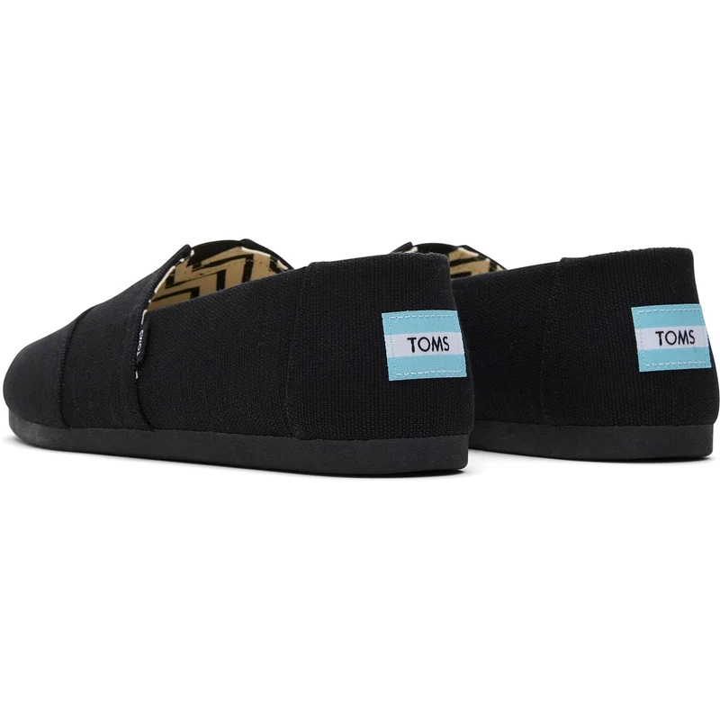 TOMS Alpargata Espadrilles zum Hineinschlüpfen für Herren | Schwarz