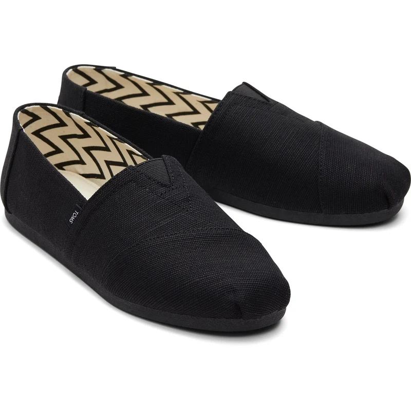 TOMS Alpargata Espadrilles zum Hineinschlüpfen für Herren | Schwarz