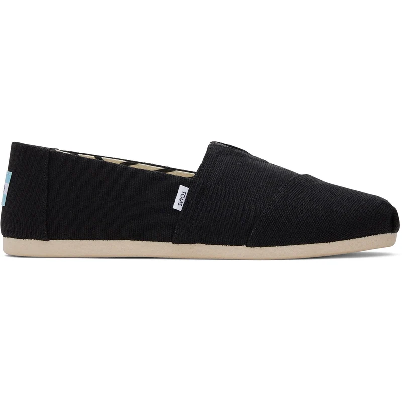 TOMS Alpargata Espadrilles für Herren zum Hineinschlüpfen | Schwarz