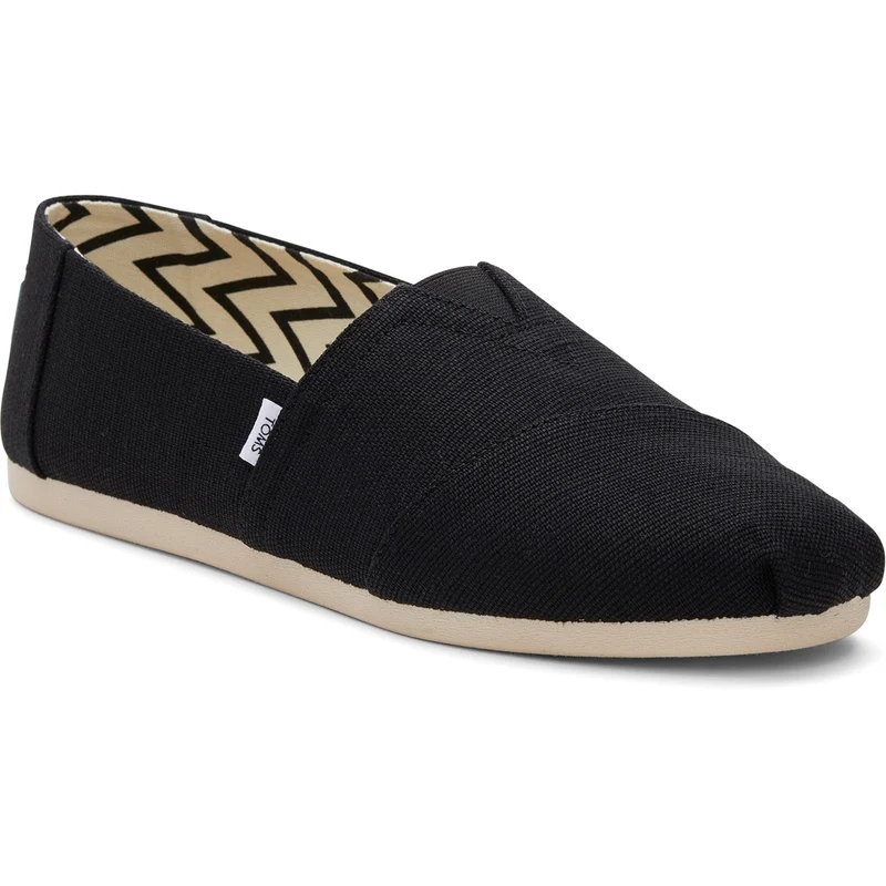 TOMS Alpargata Espadrilles für Herren zum Hineinschlüpfen | Schwarz