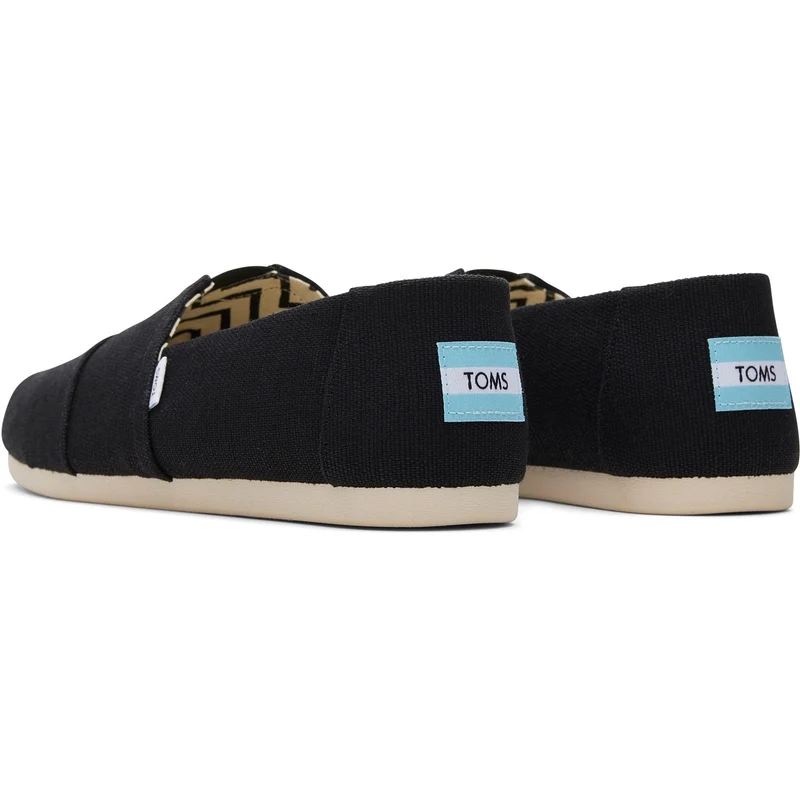 TOMS Alpargata Espadrilles für Herren zum Hineinschlüpfen | Schwarz