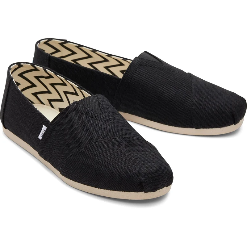 TOMS Alpargata Espadrilles für Herren zum Hineinschlüpfen | Schwarz