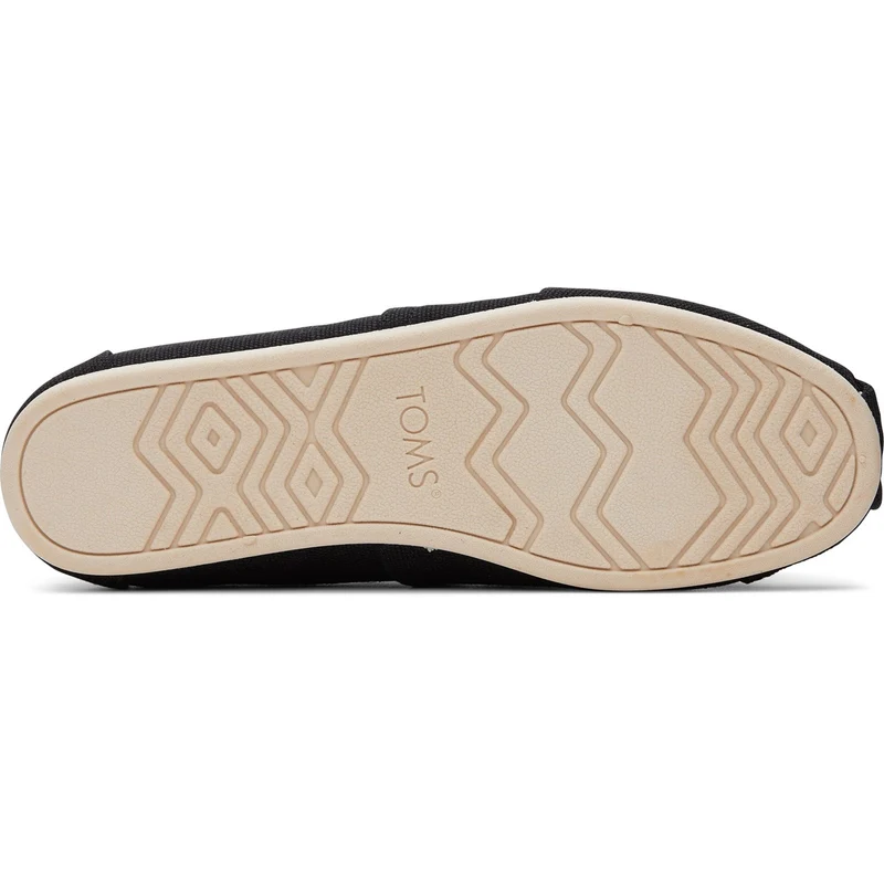 TOMS Alpargata Espadrilles für Herren zum Hineinschlüpfen | Schwarz