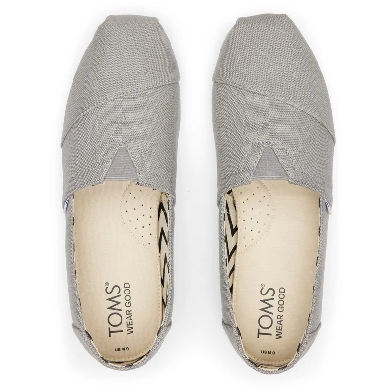 TOMS Alpargata Espadrilles für Herren zum Hineinschlüpfen | Drizzle Grey