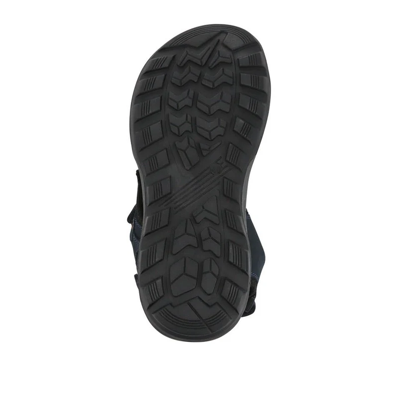 Touch-Fasten Leather Sandals - DDIN41013 / 327 118 - Navy