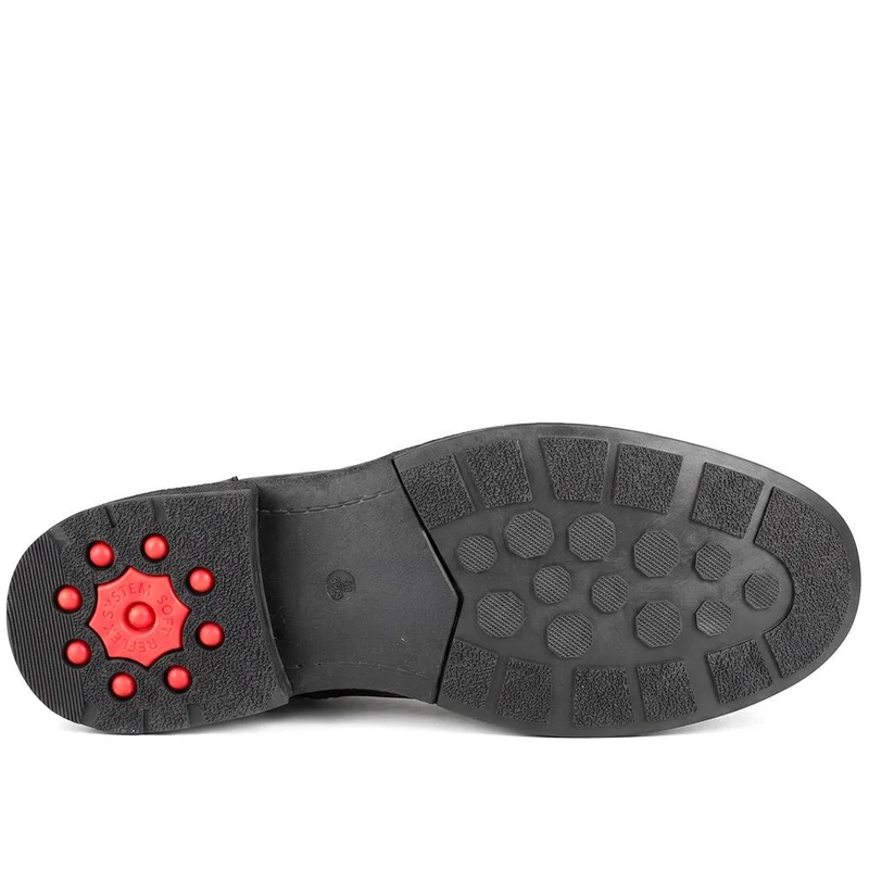 Relife Extra Wide Slip On Shoes - RELIF44017 / 329 887 - Black