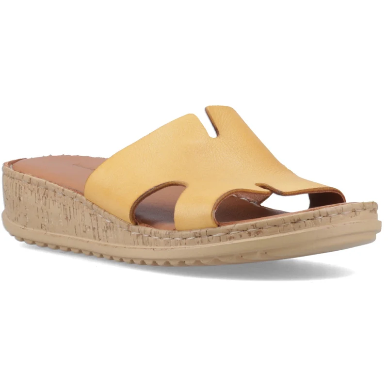 Hush Puppies Damensandale Eloise | Senfgelb