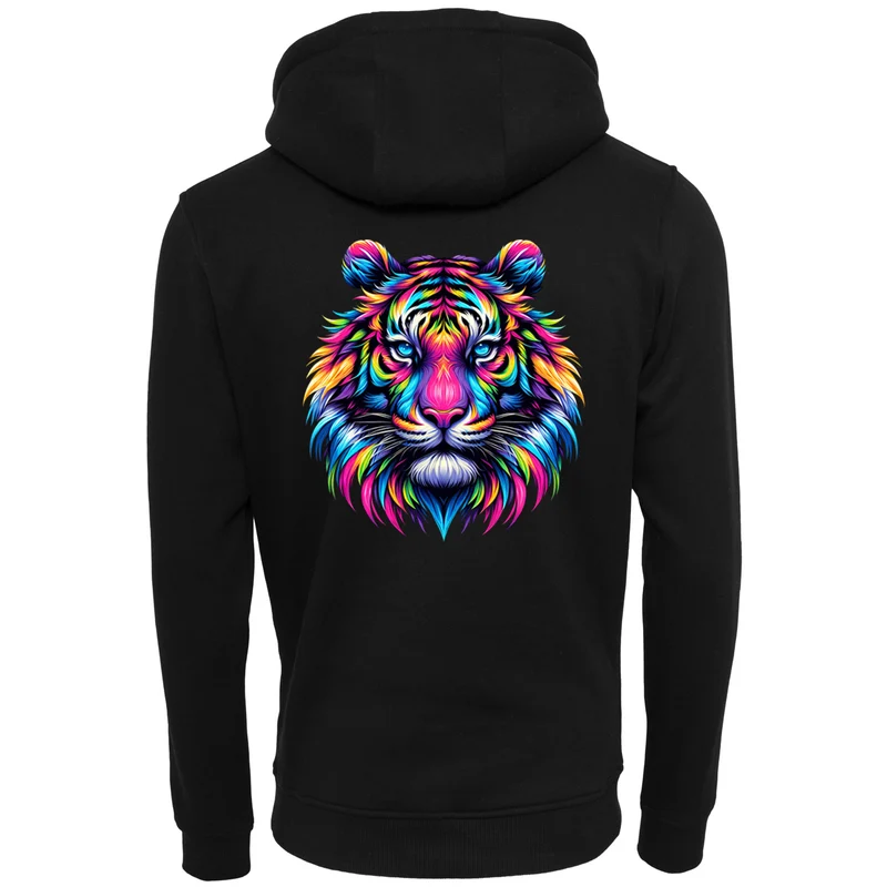 ZIP Hoodie - Neon Löwe