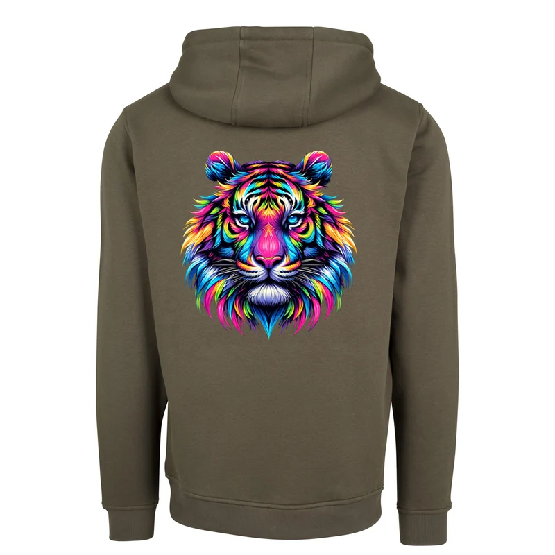 ZIP Hoodie - Neon Löwe