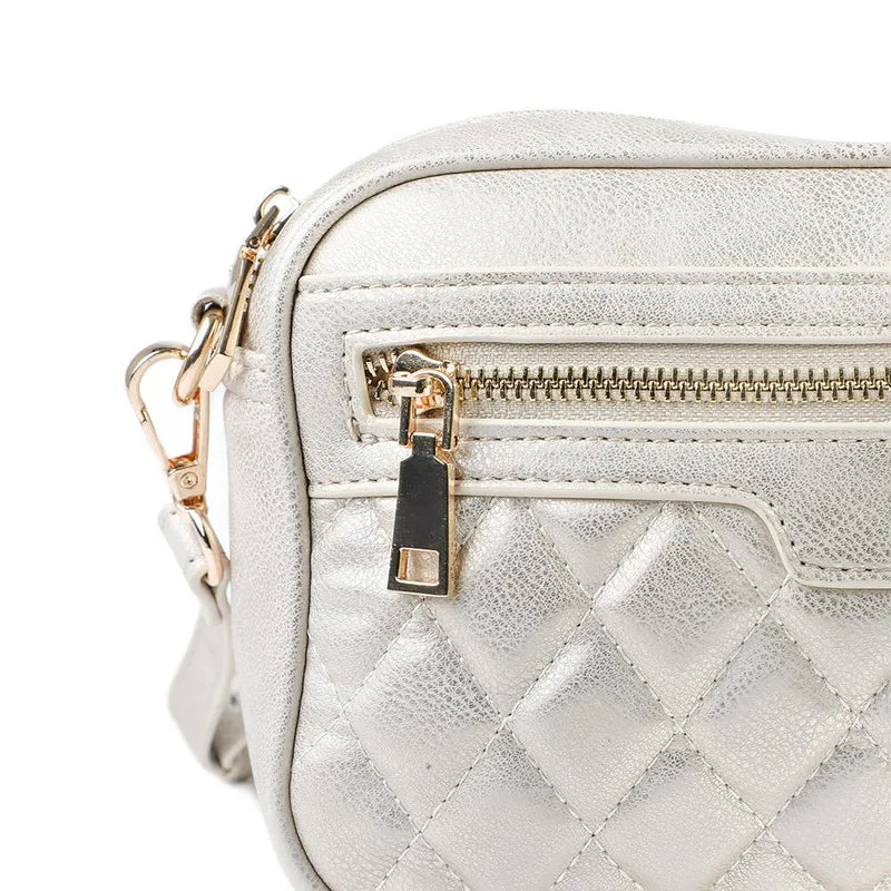 Zip Up Shoulder Bag - RIM38003 / 324 471 - Soft Gold