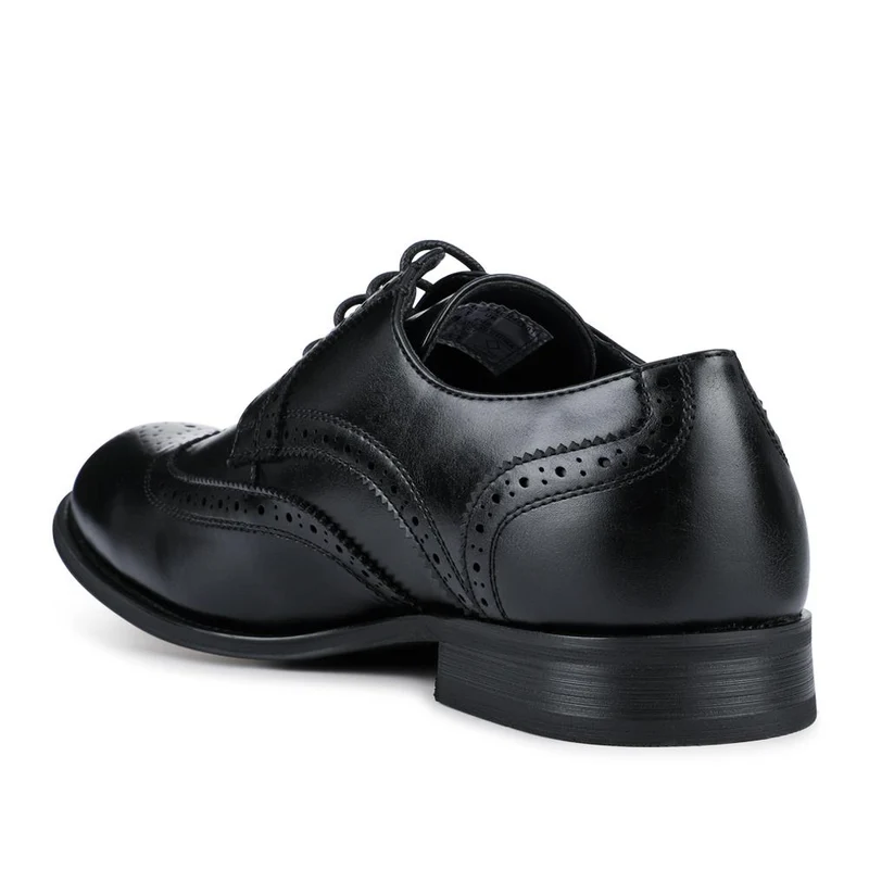 Wide Fit Smart Lace-Up Shoes - XINGH42001 / 327 938 - Black
