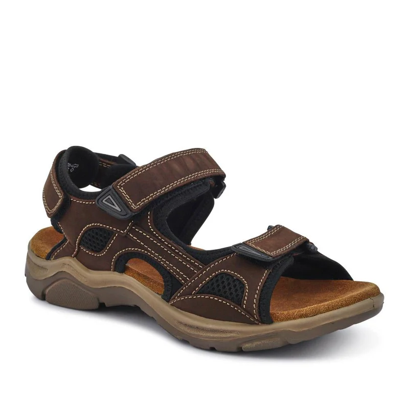 Leather Touch-Fasten Sandals - DDIN41006 / 327 395