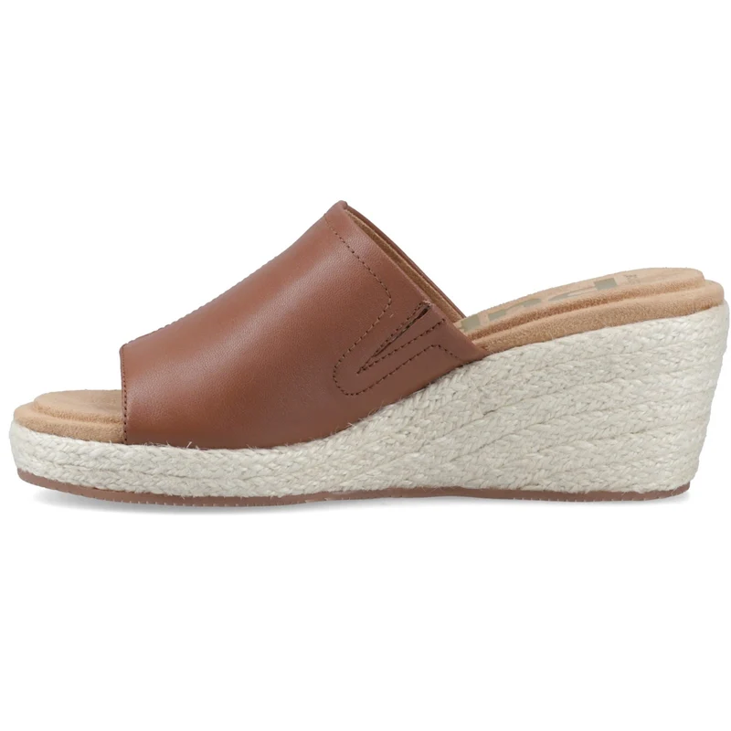 Hush Puppies Damen-Sandalen aus Weidenrattan | Hellbraun