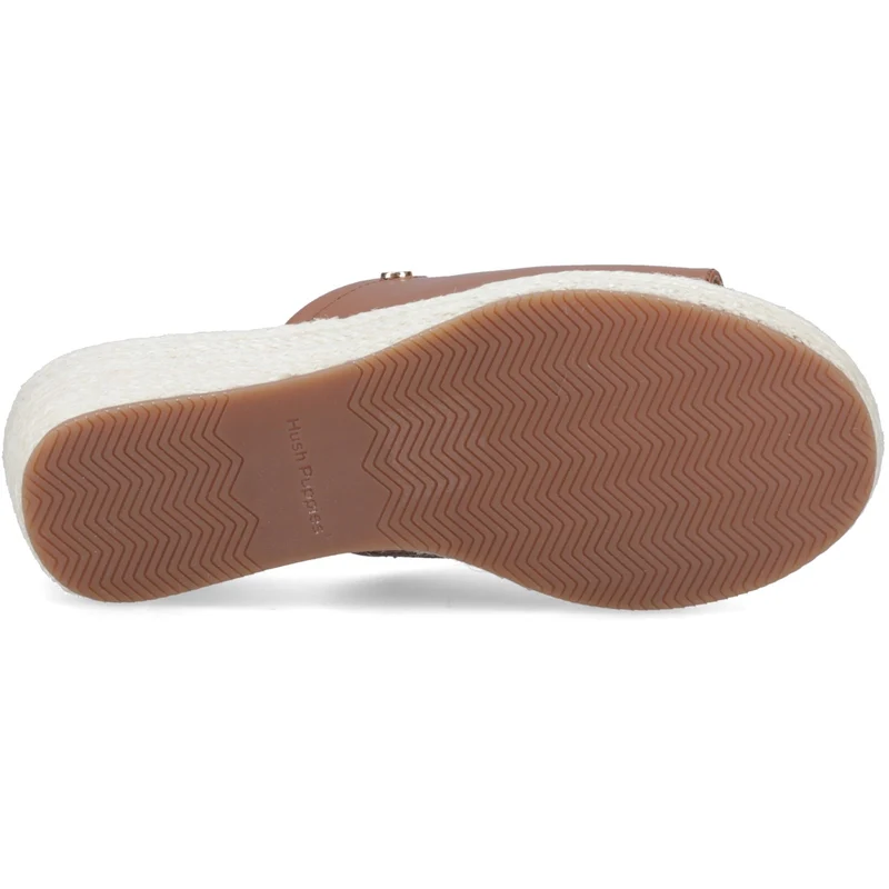 Hush Puppies Damen-Sandalen aus Weidenrattan | Hellbraun