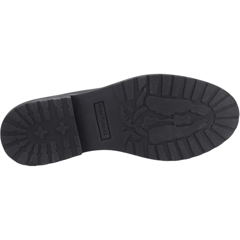 Hush Puppies Verity Kiltie Damen-Slipper | Schwarz